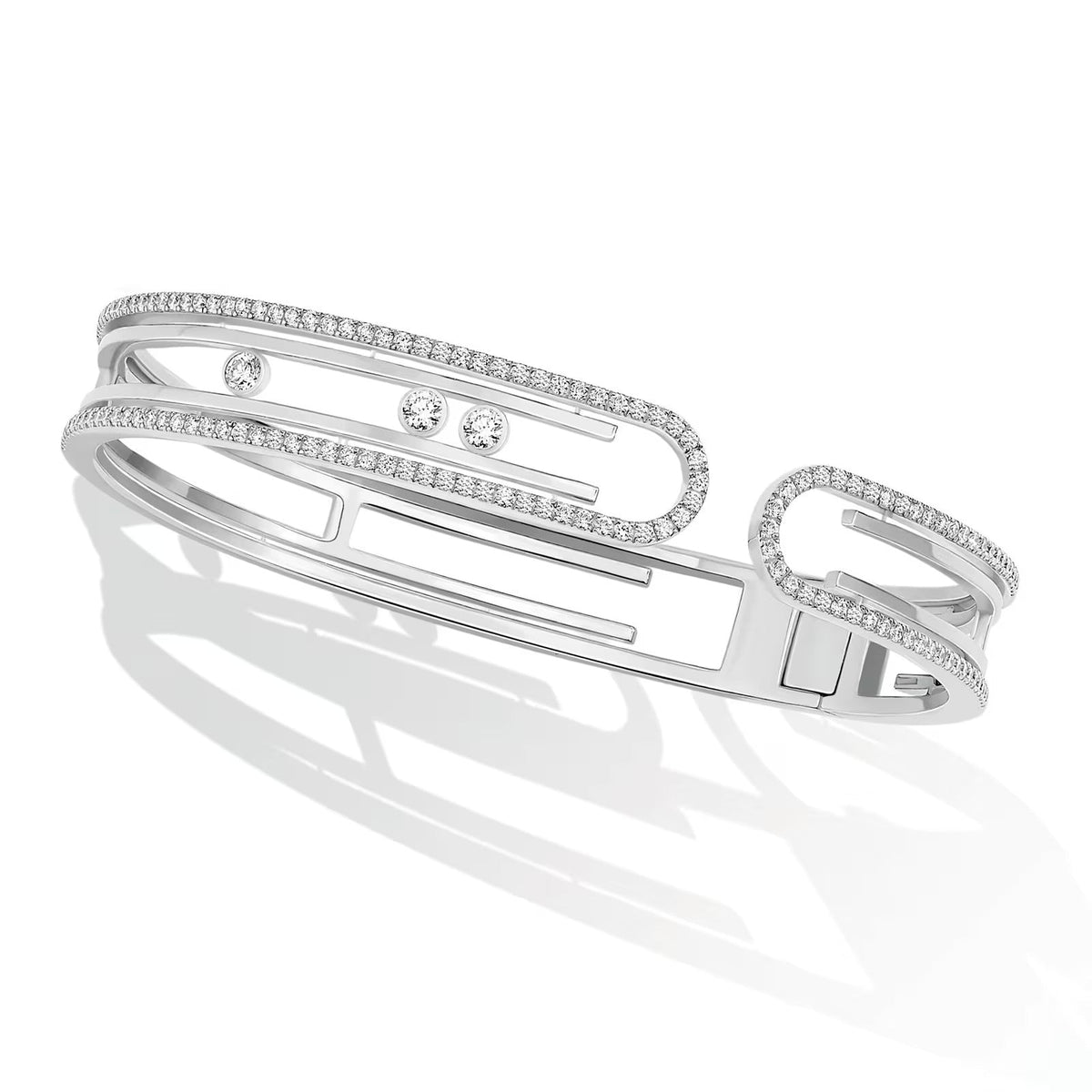 [Marins]MOVE 10TH PAVED DIAMOND BRACELET