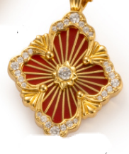 [Marins] B.C.L BIG SIZE  ENAMEL NECKLACE£¨Various colors£©