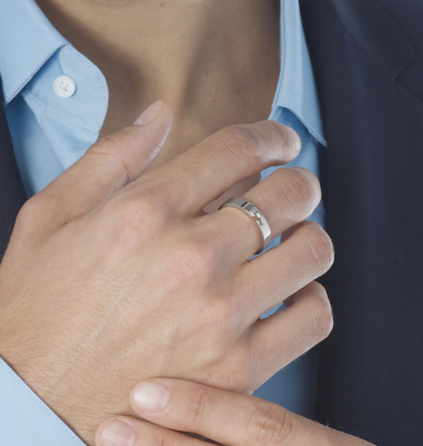 [Marins]ALLIANCE LIENS VIDENCE 4MM RING