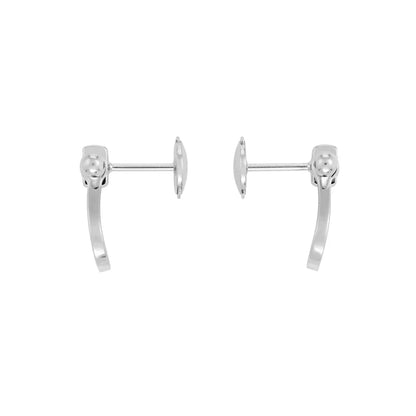 [Marins]FORCE 10 FULL DIAMOND STUD EARRINGS MINI MODEL