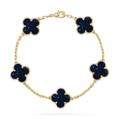 [Marins]CLOVER 5 MOTIF PIETERSITE BRACELET COLLECTION
