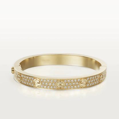 [Marins]LOVE BRACELET 6.1MM DIAMOND-PAVED