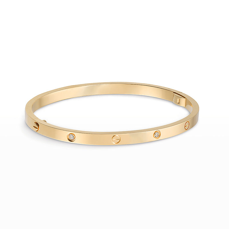 [Marins]LOVE BRACELET 3.65MM 6 DIAMONDS