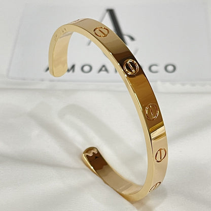 [Marins]LOVE BRACELET 6.1MM OPEN CUFF