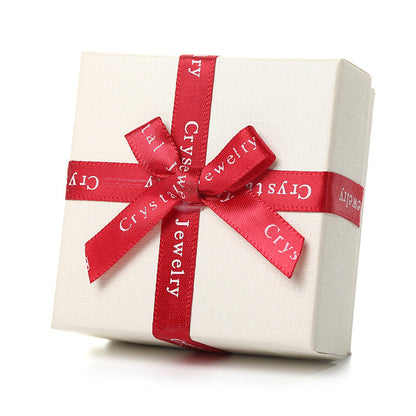 BOÎTE CADEAU À BIJOUX AVEC NOEUD (SANS LOGO)
