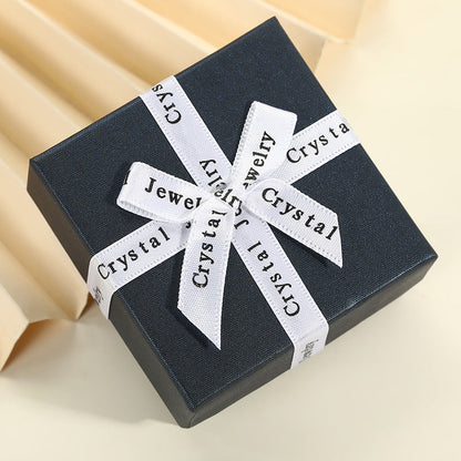 BOÎTE CADEAU À BIJOUX AVEC NOEUD (SANS LOGO)