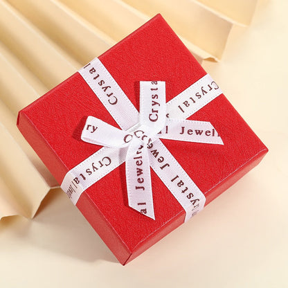 BOÎTE CADEAU À BIJOUX AVEC NOEUD (SANS LOGO)