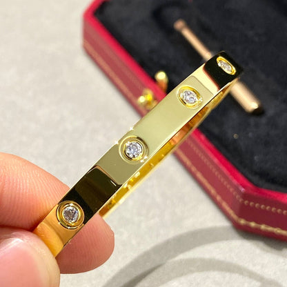 [Marins]LOVE BRACELET 6.1MM 10 DIAMONDS