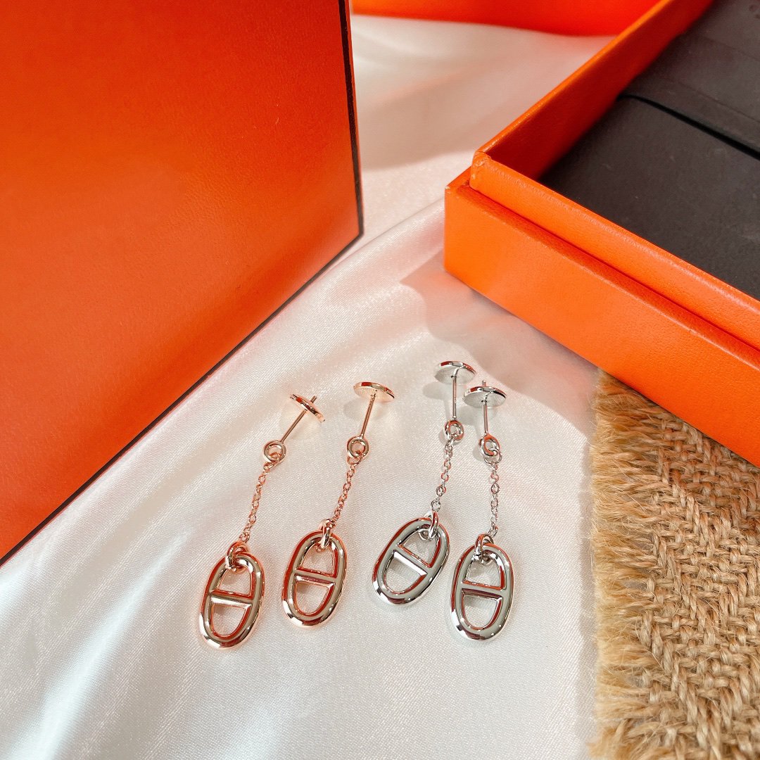 [Marins]CHAINE TASSEL EARRINGS