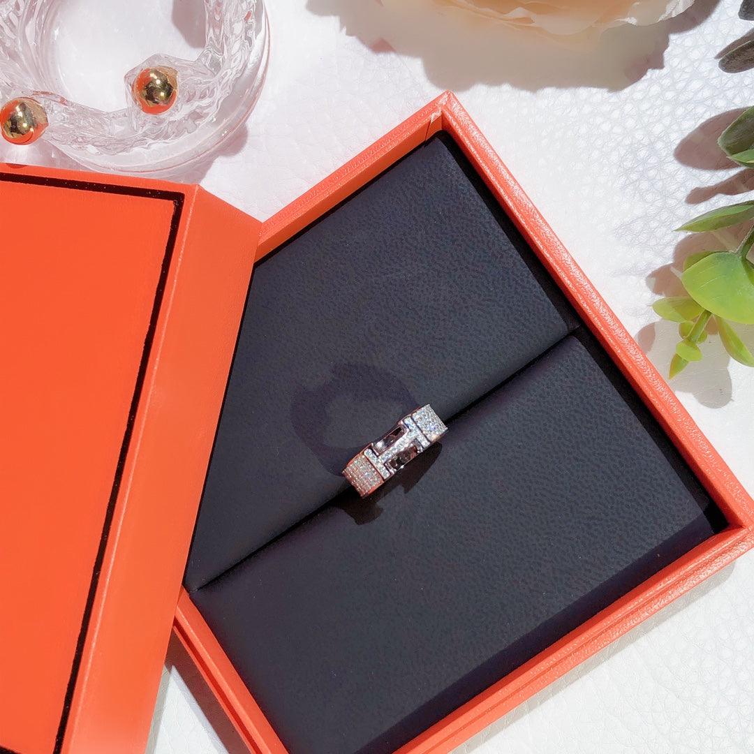 [Marins]H RING FULL DIAMOND