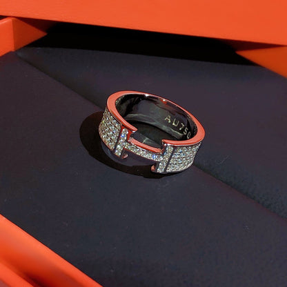 [Marins]H RING FULL DIAMOND