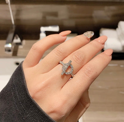 [Marins]ECHAPPEE RING SILVER DIAMOND