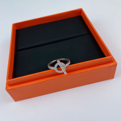 [Marins]ECHAPPEE RING SILVER DIAMOND
