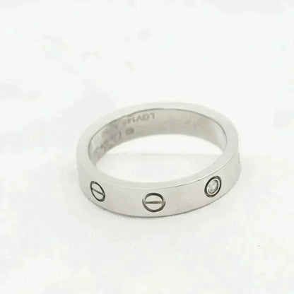 [Marins]LOVE RING 4MM 1 DIAMOND SILVER