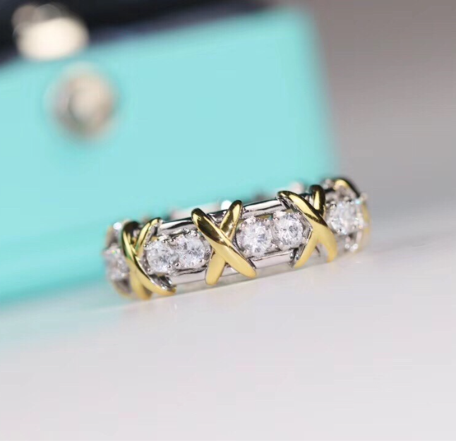 [Marins jewelrys]Classic Gold Diamond Ring