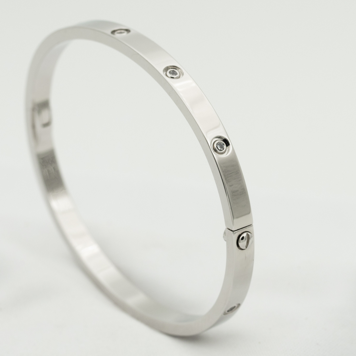 [Marins]LOVE BRACELET 3.65MM 10 DIAMONDS