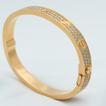 [Marins]LOVE BRACELET 6.1MM DIAMOND-PAVED