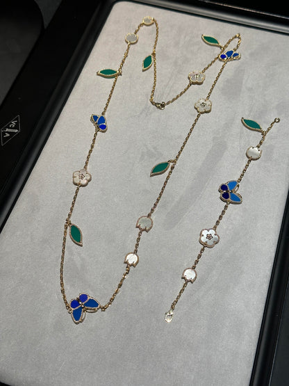 [Marins] 2026 NEW CLOVER 15 MOTIFS LUCKY NECKLACE
