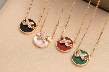 [Marins]JEUX DE Marins GOLD DIAMOND NECKLACE