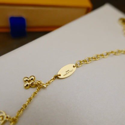[Marins]BLOOMING SUPPLE NECKLACE BRASS