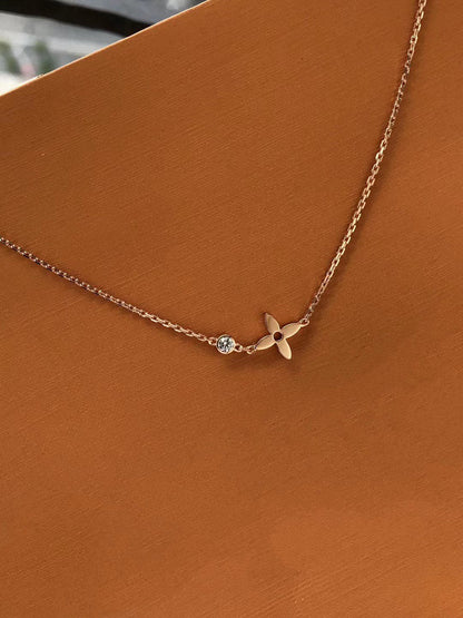 [Marins]BLOSSOM PENDANT PINK GOLD AND DIAMOND