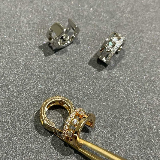[Marins]MOVE ROMANE EARRINGS DIAMOND