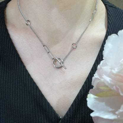 [Marins]HM STERLING CHAINE D'ANCRE HEART