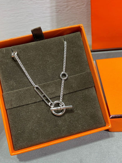 [Marins]HM STERLING CHAINE D'ANCRE HEART