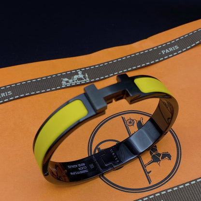 [Marins]CLIC HM SO BLACK YELLOW BRACELET