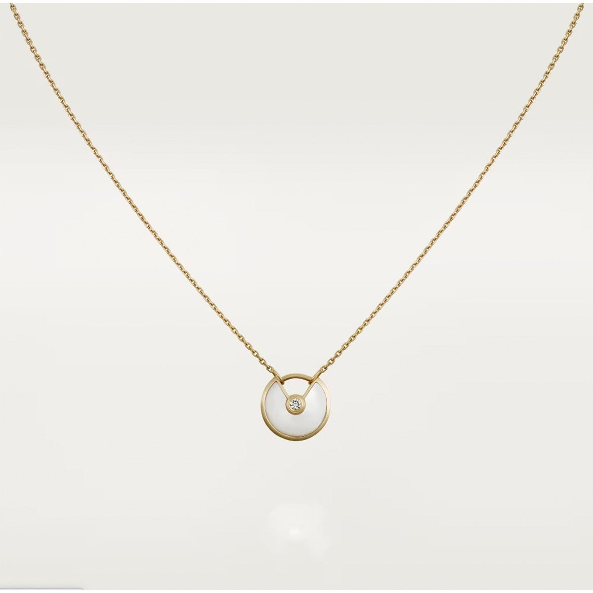 [Marins]AMULETTE Marins GOLD MOP NECKLACE