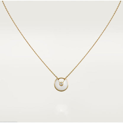 [Marins]AMULETTE Marins GOLD MOP NECKLACE