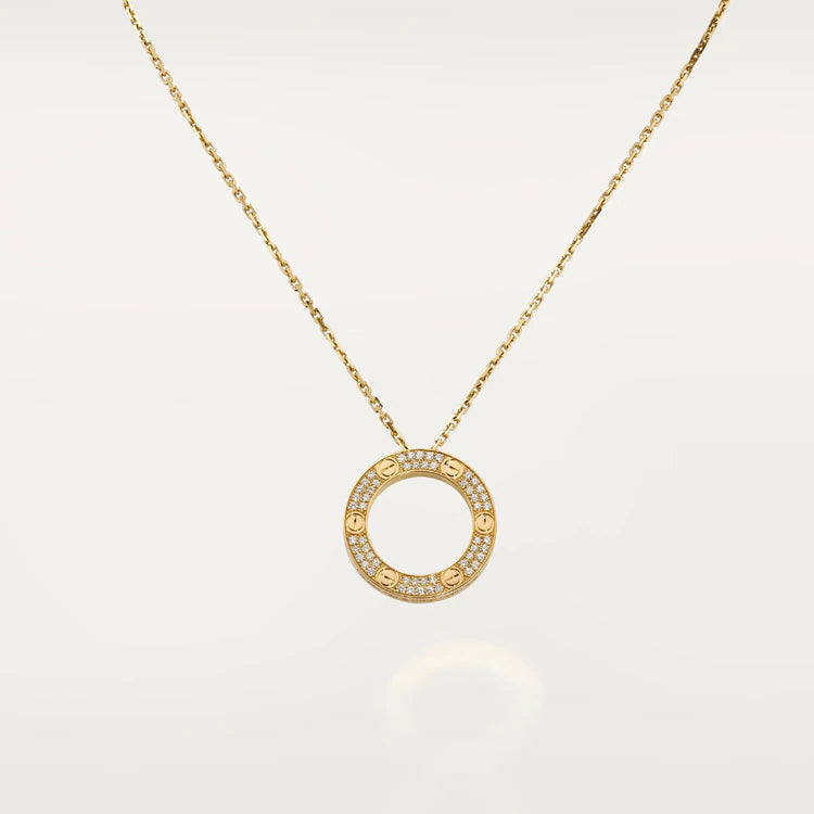 [Marins]LOVE NECKLACE ADJUSTABLE Marins GOLD