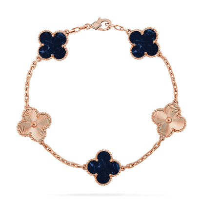 [Marins]CLOVER 5 MOTIF PIETERSITE BRACELET COLLECTION