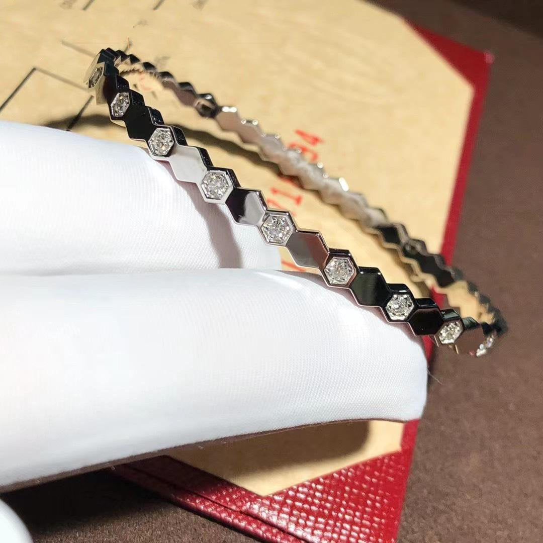 [Marins]BEE LOVE SILVER DIAMOND BRACELET
