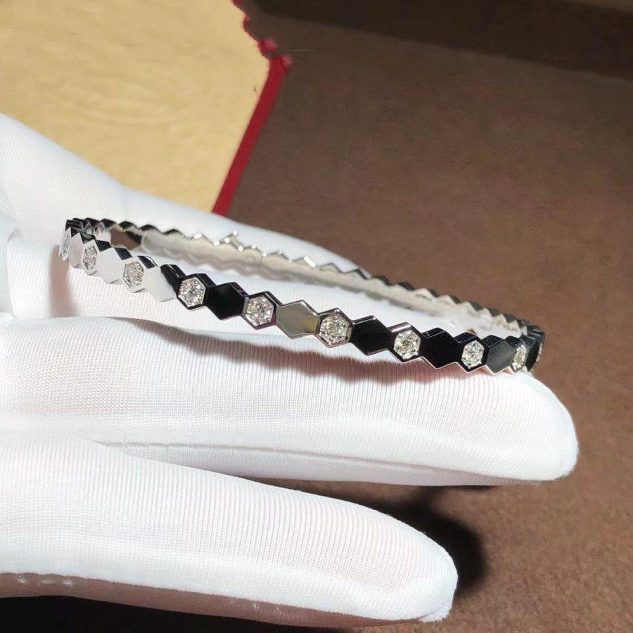 [Marins]BEE LOVE SILVER DIAMOND BRACELET