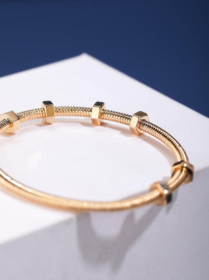 [Marins jewelrys]CT THREADED BRACELET