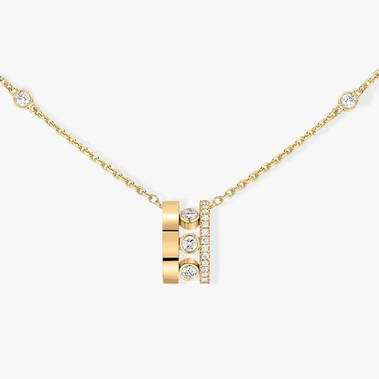 [Marins]CHAIN MOVE ROMANE PEDAND NECKLACE