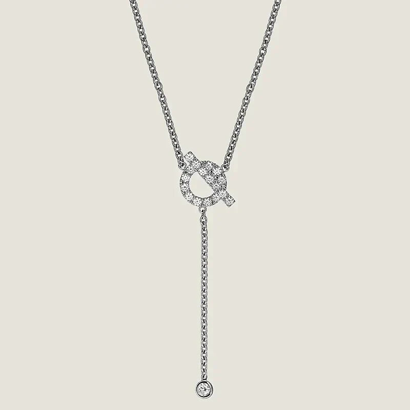 [Marins]FINESSE SILVER DIAMOND NECKLACE