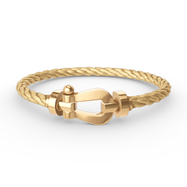 [Marins]FORCE LARGE HORSESHOE NO DIAMOND BRACELET GOLD