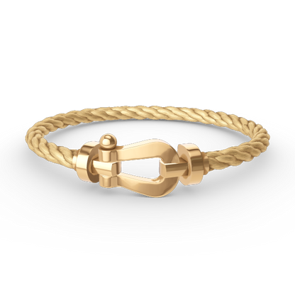 [Marins]FORCE LARGE HORSESHOE NO DIAMOND BRACELET GOLD