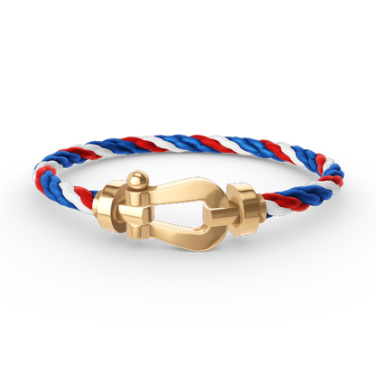 [Marins]FORCE LARGE HORSESHOE NO DIAMOND BRACELET GOLD
