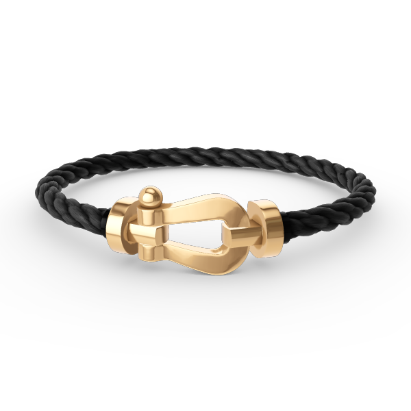 [Marins]FORCE LARGE HORSESHOE NO DIAMOND BRACELET GOLD