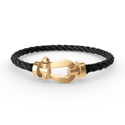 [Marins]FORCE LARGE HORSESHOE NO DIAMOND BRACELET GOLD