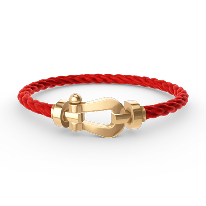 [Marins]FORCE LARGE HORSESHOE NO DIAMOND BRACELET GOLD