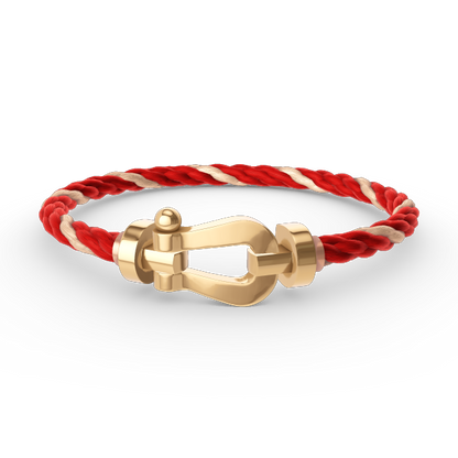 [Marins]FORCE LARGE HORSESHOE NO DIAMOND BRACELET GOLD