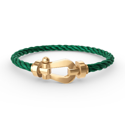[Marins]FORCE LARGE HORSESHOE NO DIAMOND BRACELET GOLD