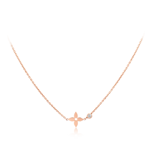 [Marins]BLOSSOM PENDANT PINK GOLD AND DIAMOND