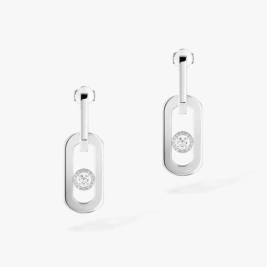 [Marins] So Move XL Diamond Hoop Earring