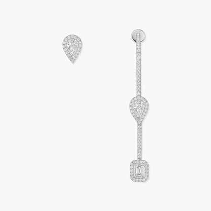 [Marins]Diamond Drop Earrings My Twin