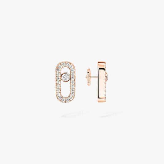 [Marins]Move Uno Diamond Earrings